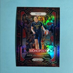 2024 Panini Prizm WNBA Monopoly 
Katie Lou Samuelson Indiana Fever
WNBAcard #36